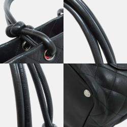 Pre Owned Chanel Calfskin Cambon Line Tote Bag