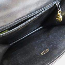Pre Owned Chanel Lambskin Coco Mark Matelasse Shoulder Bag