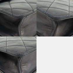 Pre Owned Chanel Lambskin Coco Mark Matelasse Shoulder Bag
