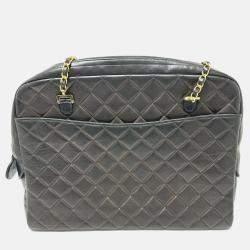 Pre Owned Chanel Black Vintage Chain Shoulder Bag