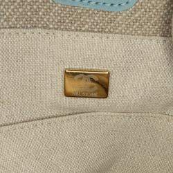 Pre Owned Chanel Small Canvas Deauville Satchel Bag