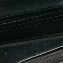 Chanel Black Chevron Caviar Leather Boy Wallet On Chain
