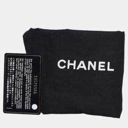 Pre Owned Chanel Hot Pink Patent Leather 14SS Quilted Patent Metal Handle Clutch 