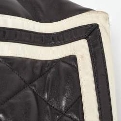 Pre Owned Chanel Black Leather Paris Venice Lido Tote