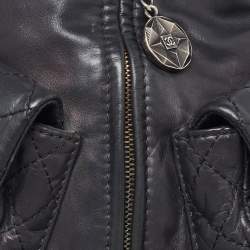 Pre Owned Chanel Black Leather CC Mini Backpack Is Back Backpack