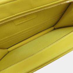 Pre Owned Chanel Lambskin Chain Shoulder Bag