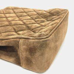 Chanel Brown cc Mark Bag Vertical Tote Bag