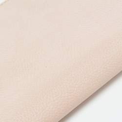 Chanel Pink Caviar Leather CC Timeless Zip Around Wallet