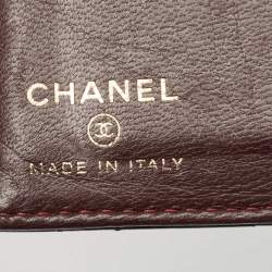 Chanel Black Quilted Leather Bifold Card Holder