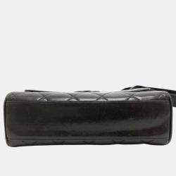 Pre Owned Chanel Black CC Mark bag shawl Shoulder Bag