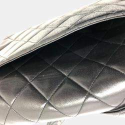 Pre Owned Chanel Black CC Mark bag shawl Shoulder Bag