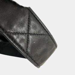 Pre Owned Chanel Black CC Mark bag shawl Shoulder Bag