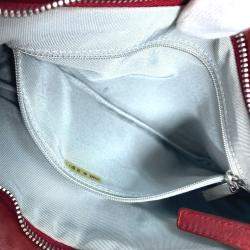 Pre Owned Chanel Red 10A Chain Shoulder Bag