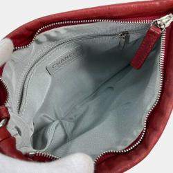 Pre Owned Chanel Red 10A Chain Shoulder Bag