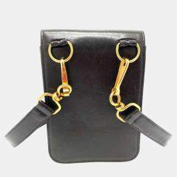 مملوكة مسبقًا Chanel Black x Beige Pochette Waist Pouch