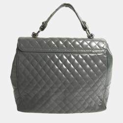 Chanel gray Chain shoulder bag