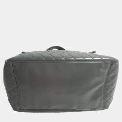 Chanel gray Chain shoulder bag