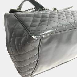 Chanel gray Chain shoulder bag