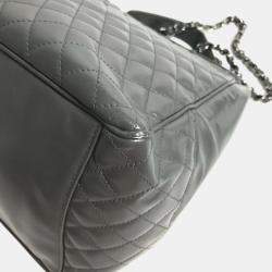 Chanel gray Chain shoulder bag