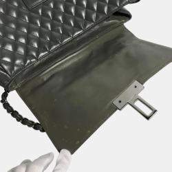 Chanel gray Chain shoulder bag