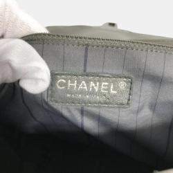 Chanel gray Chain shoulder bag