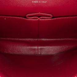 Pre Owned Chanel Maxi Classic Patent Double Flap