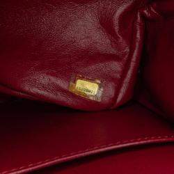 Pre Owned Chanel Maxi Classic Patent Double Flap