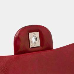 Pre Owned Chanel Maxi Classic Patent Double Flap