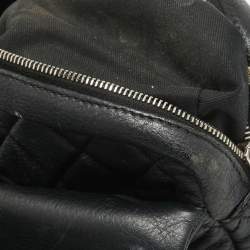 Chanel Black Quilted Leather Medium Soft Easy Flap Bag