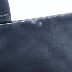 Chanel Navy Blue Quilted Aged Leather 227 Reissue 2.55 Flap Bag