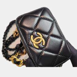 Pre Owned Chanel Black Mini Crossbody bag