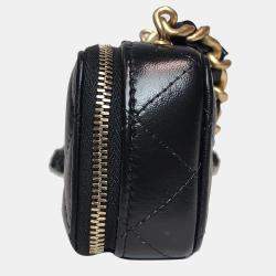 Pre Owned Chanel Black Mini Crossbody bag