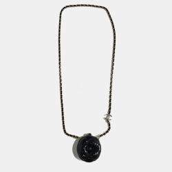 Chanel Resin Camelia Clutch with Chain