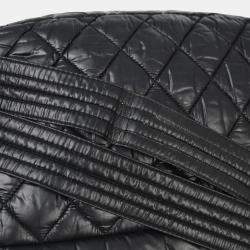 Chanel Black Nylon Coco Cocoon Shoulder Bag