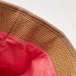 مملوكة مسبقًا Chanel Multicolor Raffia and Leather Large Stripe Deauville Tote