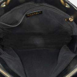 Chanel Black Caviar Grand Shopping Tote