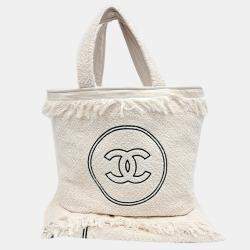 Chanel beach shoulder bag