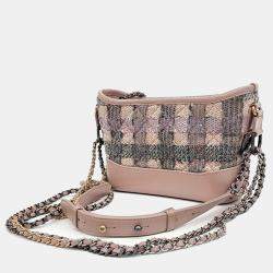 Pre Owned حقيبة شانيل هوبو غابرييل تويد صغير