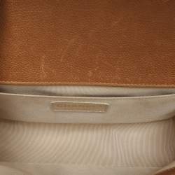 Chanel Brown Quilted Leather Medium Boy Flap Bag