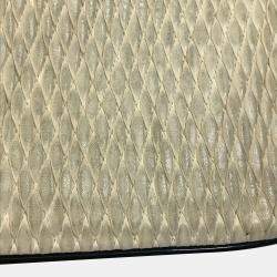 Pre Owned Chanel White CC Double Chain Shoulder Bag