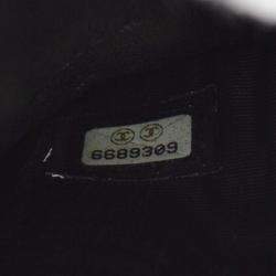 Chanel Black Calfskin WOC Chain Shoulder Wallet Bag