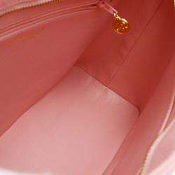 Chanel Pink Calfskin Medallion Tote Handbag