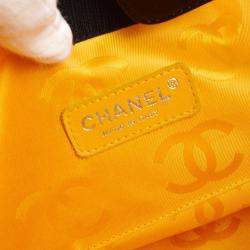 Pre Owned Chanel Black Calfskin Cambon Ligne Handbag