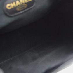 Chanel Black Calfskin Triple CC Backpack