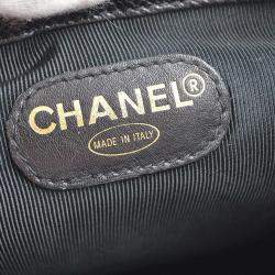 Chanel Black Calfskin Triple CC Backpack