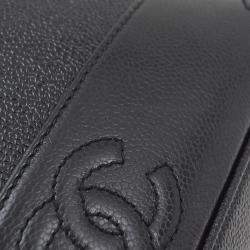 Chanel Black Calfskin Triple CC Backpack