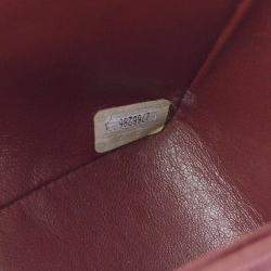 Pre Owned Chanel Black Lambskin Medium Diana Shoulder Bag