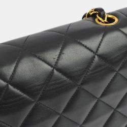 Chanel Black Lambskin Small Diana Shoulder Bag