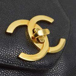 Pre Owned Chanel Black Calfskin Supermodel Shoulder Bag