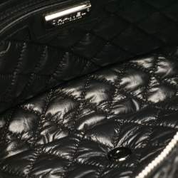 Pre Owned Chanel Black Leather Lemaire Puffed Flap Bag
